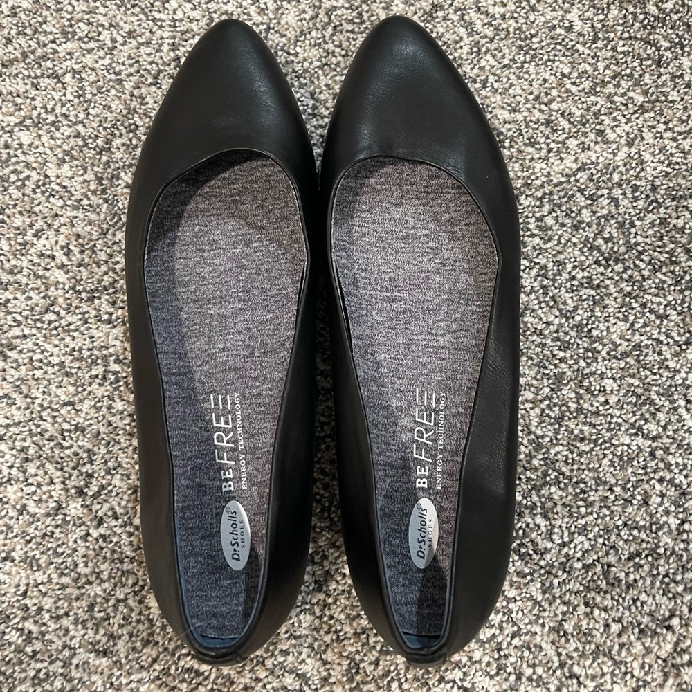 Dr. Scholls black flats